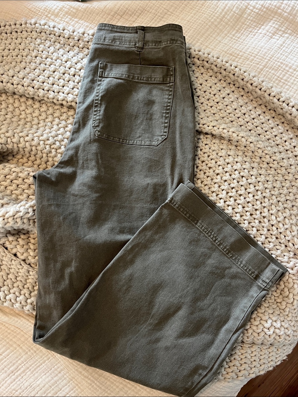 Z Supply Olive Straight Leg Pants